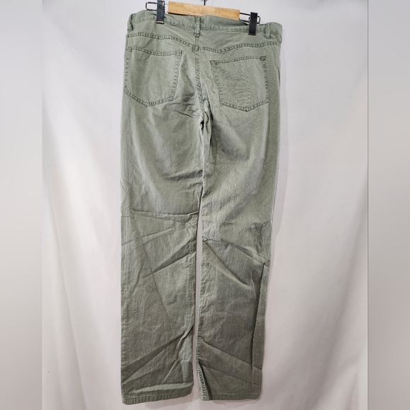 Unique A.P.C. New Cure H 100% Cotton Seafoam Green Slim Tapered Fit Chinos sz 32 - Picture 6 of 9